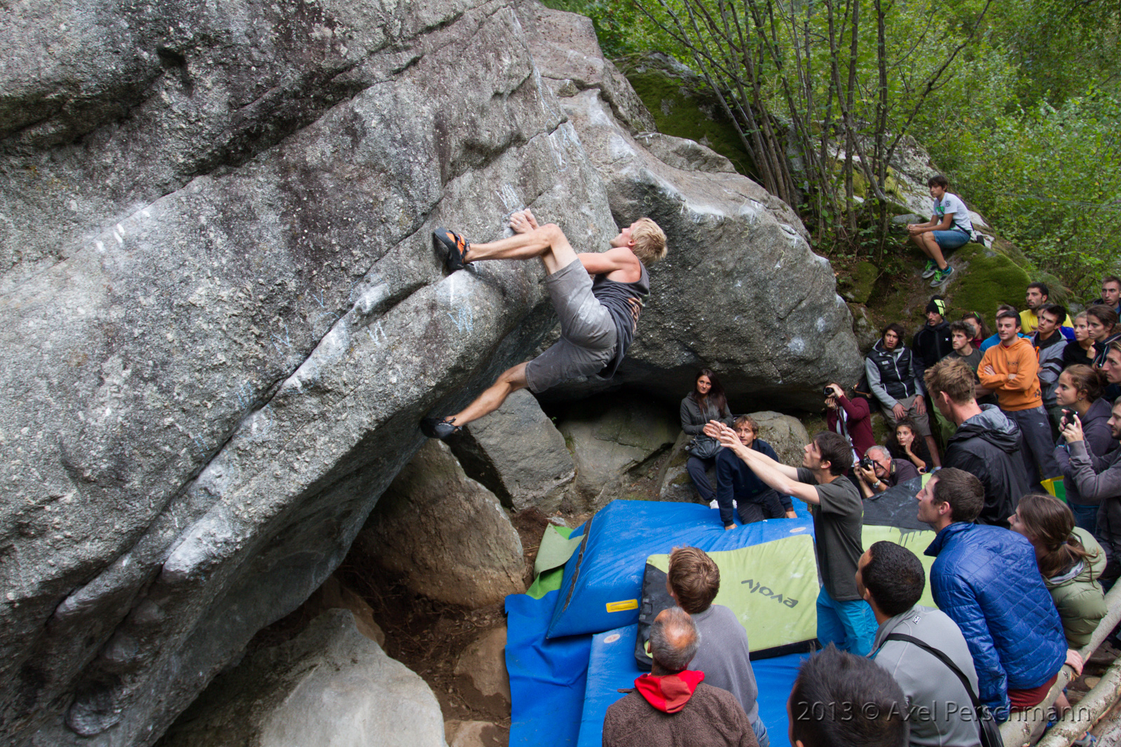 Green Boulder Contest Final Men