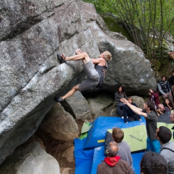 Green Boulder Contest Final Men