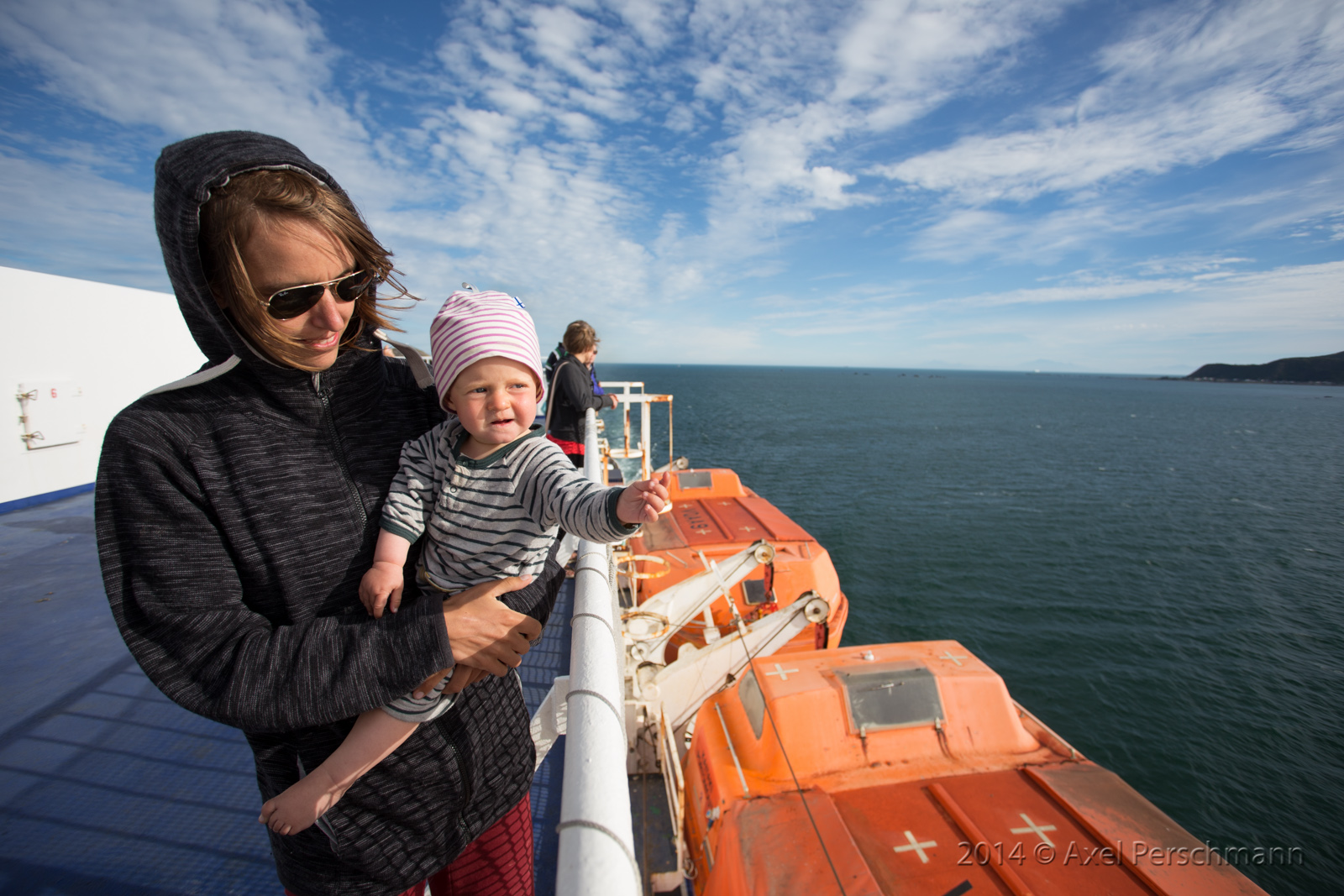 Ferry from Picton to Wellington