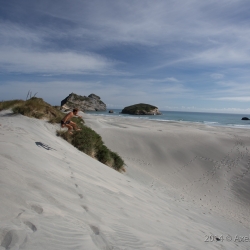 Wharariki Beach, New Zealand