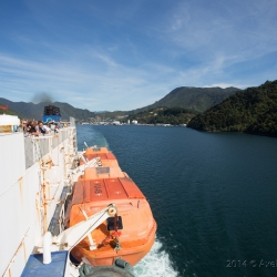 Ferry from Picton to Wellington