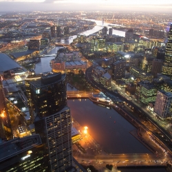 Blick vom Eureka 88 Skydeck